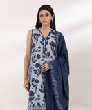 Sapphire  3 Piece Embroidered Dull Raw Silk Suit 3PESG24V55UC Online Shopping