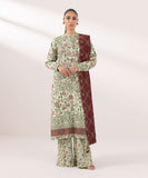 Sapphire  3 Piece Embroidered Dull Raw Silk Suit 3PESG24V56UC Online Shopping