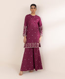 Sapphire Embroidered Crosshatch Shirt 3PTES25V227S Online Shopping