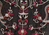 noor by saadia asad D9 A - classic Black Pinstripes
