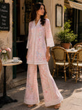 D9 - Pink Soufflé Saadia Asad Brand Original Fabrics