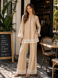 D1 - Sunkissed Stripes Saadia Asad Brand Original Fabrics