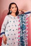 Nishat Linen 3 Piece - Printed Embroidered Suit - 42401119 Online Shopping