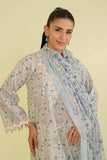 Nishat Linen 2 Piece - Printed Embroidered Suit - 42401301 Online Shopping