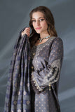Nishat Linen 3 Piece - Gold Printed Embroidered Suit - 42401370 Online Shopping