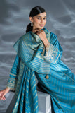 Nishat Linen 3 Piece - Gold Printed Embroidered Suit - 42401371 Online Shopping