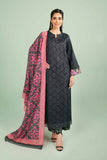 Nishat Linen 3 Piece - Printed Embroidered Suit - 42401406 Online Shopping