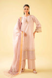 Nishat Linen 3 Piece - Printed Embroidered Suit - 42401566 Online Shopping