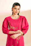 Nishat Linen 2 Piece - Dyed Embroidered Suit - 42401733 Online Shopping
