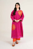 Nishat Linen 2 Piece - Jacquard Embroidered Suit - 42401748 Online Shopping