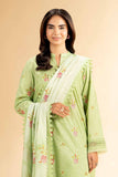 Nishat Linen 3 Piece - Printed Embroidered Suit - 42401819-1 Online Shopping