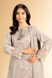 Nishat Linen 3 Piece - Printed Embroidered Suit - 42401823-1 Online Shopping