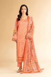 Nishat Linen 3 Piece - Printed Embroidered Suit - 42401827-1 Online Shopping