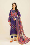 Nishat Linen 3 Piece - Printed Embroidered Suit - 42401841 Online Shopping