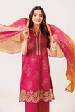 Nishat Linen 3 Piece - Gold Printed Embroidered Suit - 42401858 Online Shopping