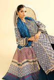 Nishat Linen 3 Piece - Gold Printed Embroidered Suit - 42401905 Online Shopping