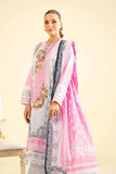 Nishat Linen 3 Piece - White Paste Printed Embroidered Suit - 42401910 Online Shopping