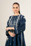 Nishat Linen 3 Piece - Printed Embroidered Suit - 42401989-1 Online Shopping