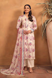 Nishat Linen 3 Piece - Printed Loose Fabric - 42403043 Online Shopping