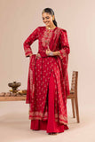 Nishat Linen 3 Piece - Printed Loose Fabric - 42403142 Online Shopping