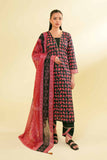 Nishat Linen 3 Piece - Printed Loose Fabric - 42403155 Online Shopping