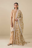 Nishat Linen 1 Piece - Gold Printed Loose Fabric - 42403234 Online Shopping