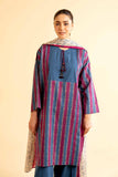 Nishat Linen 3 Piece - Printed Loose Fabric - 42403245 Online Shopping