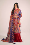 Nishat Linen 3 Piece - Printed Loose Fabric - 42403260 Online Shopping
