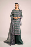 Nishat Linen 3 Piece - Printed Loose Fabric - 42403268 Online Shopping