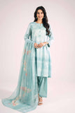 Nishat Linen 3 Piece - Printed Loose Fabric - 42403270 Online Shopping