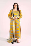 Nishat Linen 3 Piece - Printed Loose Fabric - 42403278 Online Shopping