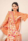 Nishat Linen 3 Piece - Printed Loose Fabric - 42403296 Online Shopping