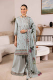 Nishat Linen 3 Piece - Embroidered Suit - 42405022 Online Shopping