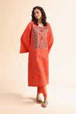 Nishat Linen 2 Piece - Dyed Embroidered Suit - 42501003 Online Shopping