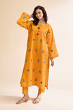 Nishat Linen 2 Piece - Dyed Embroidered Suit - 42501004 Online Shopping