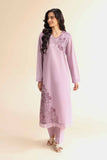 Nishat Linen 2 Piece - Dyed Embroidered Suit - 42501010 Online Shopping