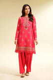Nishat Linen 2 Piece - Jacquard Embroidered Suit - 42501025 Online Shopping
