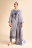 Nishat Linen 3 Piece - Jacquard Embroidered Suit - 42501048 Online Shopping