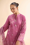 Nishat Linen 3 Piece - Digital Printed Embroidered Suit - 42501059 Online Shopping