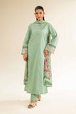 Nishat Linen 3 Piece - Printed Embroidered Suit - 42501089 Online Shopping