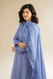 Nishat Linen 3 Piece - Dyed Embroidered Suit - 42501097 Online Shopping