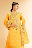 Nishat Linen 3 Piece - Dyed Embroidered Suit - 42501100 Online Shopping