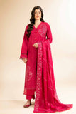 Nishat Linen 3 Piece - Dyed Embroidered Suit - 42501104 Online Shopping