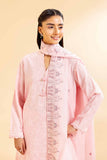 Nishat Linen 3 Piece - Dyed Embroidered Suit - 42501105 Online Shopping