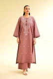 Nishat Linen 2 Piece - Dyed Embroidered Suit - 42501138 Online Shopping
