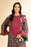 Nishat Linen 2 Piece - Printed Embroidered Suit - 42501158 Online Shopping