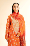 Nishat Linen 3 Piece - Printed Embroidered Suit - 42501222 Online Shopping