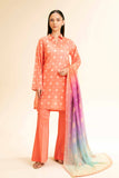 Nishat Linen 3 Piece - Printed Suit - 42501233 Online Shopping