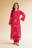 Nishat Linen 2 Piece - Dyed Embroidered Suit - 42501260 Online Shopping