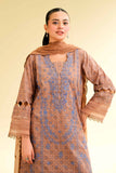 Nishat Linen 3 Piece - Printed Embroidered Suit - 42501282 Online Shopping